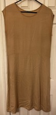 PRADA TAN LONG OVERSIZED DRESS