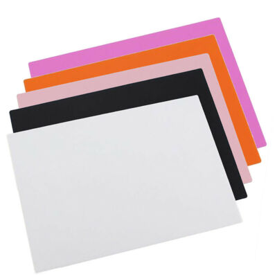 1pc Silikon Platz glatte Student schreiben Pad Tischsetateller Backtisch Matte