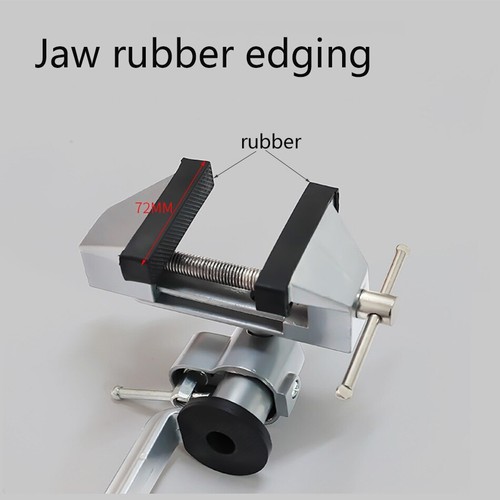 Aluminium Alloy Vise Small Multifunctional Universal Mini Table Tiger Table Vise - Picture 3 of 9