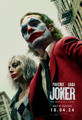 Joker Folie à Deux (2024) Movie Film POSTER Plakat   -71b