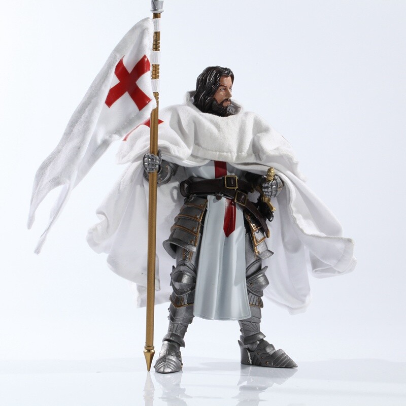 1/12th Four Horsemen Mythical Legion Crusader Commander Noble Knight Cloak Set-image