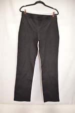 NWT Quince Ultra Stretch Ponte Straight Leg Black Pants Size Medium