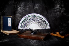 New 23cm Wooden Folding Spanish Custom Fans Hand Painted Fans Stage Dance shows
