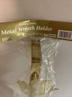 2 Vintage Golden Dove Metal Wreath Holder And Jingle Bell Wreath Holder — photo 6