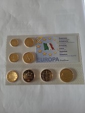 Italien 3.88 Euro KMS Satz Von Mietens 24 Karat Vergoldet MDM Boreck Reppa