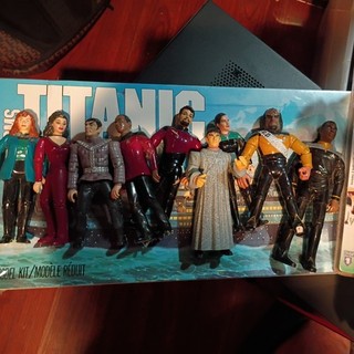 1994 1992 Star Trek Generations Playmates Action Figure Lot Of 9