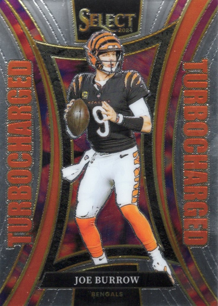 2024 Select - Turbocharged Joe Burrow #7 Silver Prizm Cincinnati Bengals