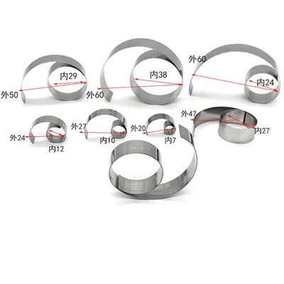 301 Edelstahl 6 Wörter Feder Sicherungsring Exzenter Feder Clip für Form