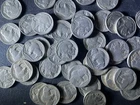 8 - 40 Roll coins  of Buffalo Nickles, Dates, partial dates, no dates.