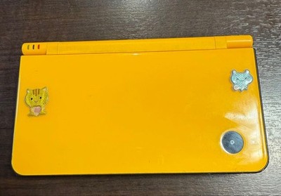Nintendo DSi XL LL Handheld Console Yellow from japan USED
