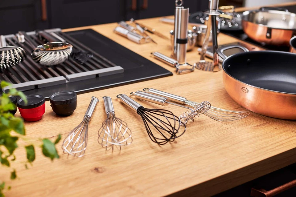 Stainless Steel Flat Whisk, 4 Wire, 10.6-inch - Image 4 of 4