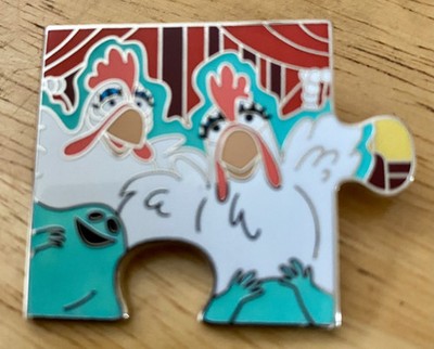 Chickens Hens Muppet Haunted Mansion Puzzle Pin Limited Edition LE 700