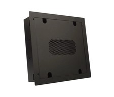 Solución de panel plano empotrado de doble capa VersaBox Pro fuerte 14"x14" negro