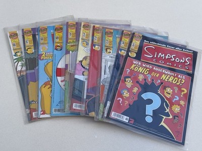 2| 10x Simpsons Comics Dino Verlag Bongo Group 1998 2000 /10