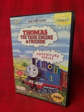 Thomas The Tank Engine Sega Genesis Blockbuster Rental Box And Cartridge Only