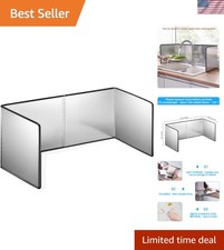 4 Sided Splatter Guard for Frying Stove Top Stainless Steel Splatter Screens ...