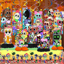 Dandys world PARTY SUPPLIES BIRTHDAY DECORATION BALLOON TABLEWARE SWIRL DISPlaY