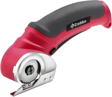 Cordless Electric Scissors, 4.2V Cardboard Cutter Tool for Red 