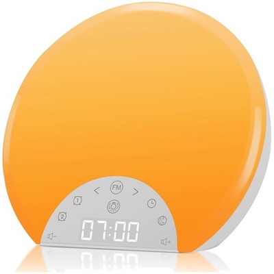 Sunrise Alarm Clock with Dual Alarms & 7 Nature Sounds