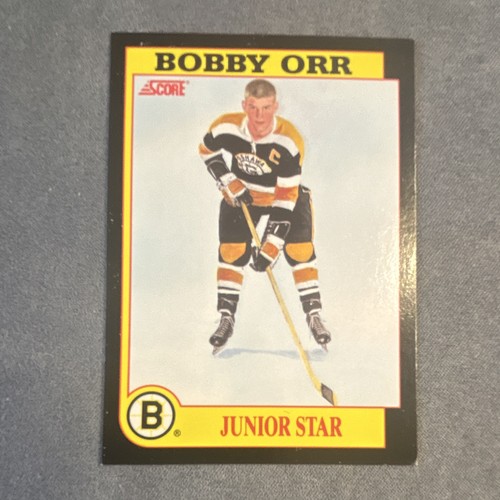 Junior Star 1991 Score Bobby Orr card
