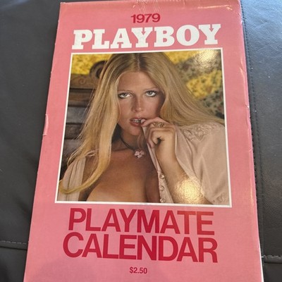 1979 Playboy Playmate Full Color Female Calendar With Sleeve!