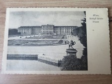 Postcard Vienna Schönbrunn Palace - 1935 to Eitental post wide Lower Austria used