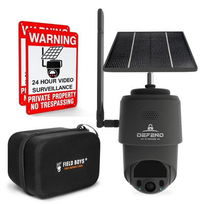 TACTACAM   Defend 360 Cellular Security Camera, 4K Photos, 1080p Video, Solar...