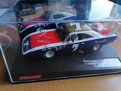 Carrera 20027638 Evolution PLYMOUTH SUPERBIRD 2003 ''No. 7''  1:32 -NEU in Box-
