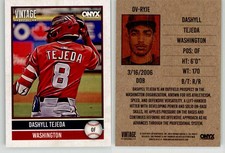 Dashyll Tejeda 2026 ONYX Vintage Baseball OV-RYJE Nationals