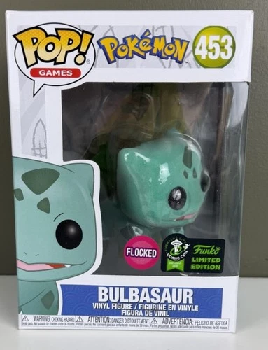 Funko Pop! Vinyl: Pokémon - Bulbasaur (Flocked) - LE Emerald City Comic Con