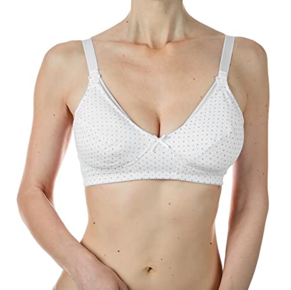 (TG. 4C) Chicco Reggiseno Allattamento in Microfibra, Bianco, 4C - NUOVO