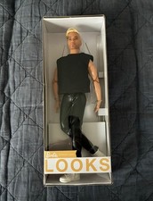 NRFB Barbie Signature Looks Ken Doll #5 Blonde Facial Hair GTD90