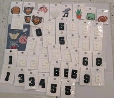 Iron on Sew on Patches 45 Piece Bundle