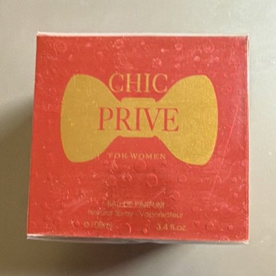Chic Prive Chic Prive Eau de Parfum Spray for Women 3.4 fl oz Regular Size