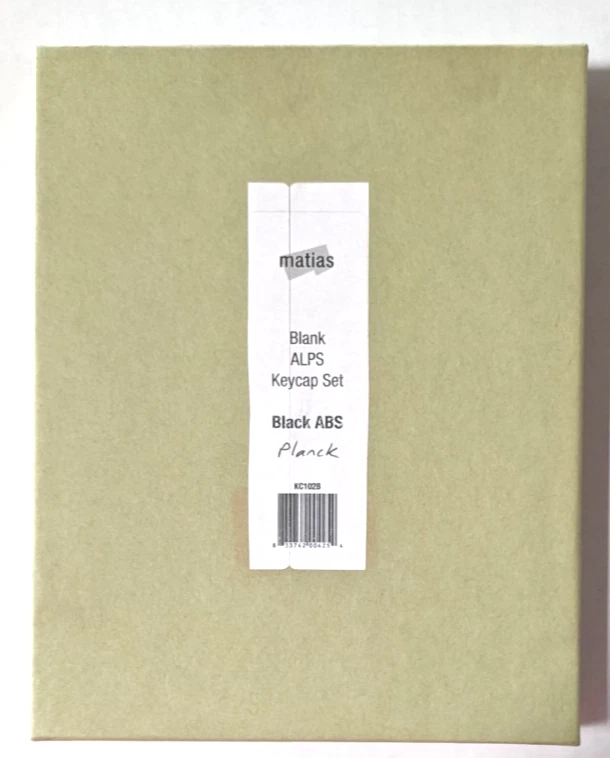 Matias Keycap Set, Black, Blank, Planck- KC102B-PLANCK  MDX-11886-1 - Image 2 of 4