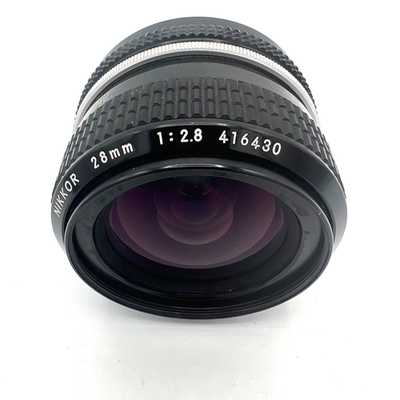 Nikon Ai Nikkor 28mm f/2.8 Wide Angle MF vintage Lens FM2 FE2 F3