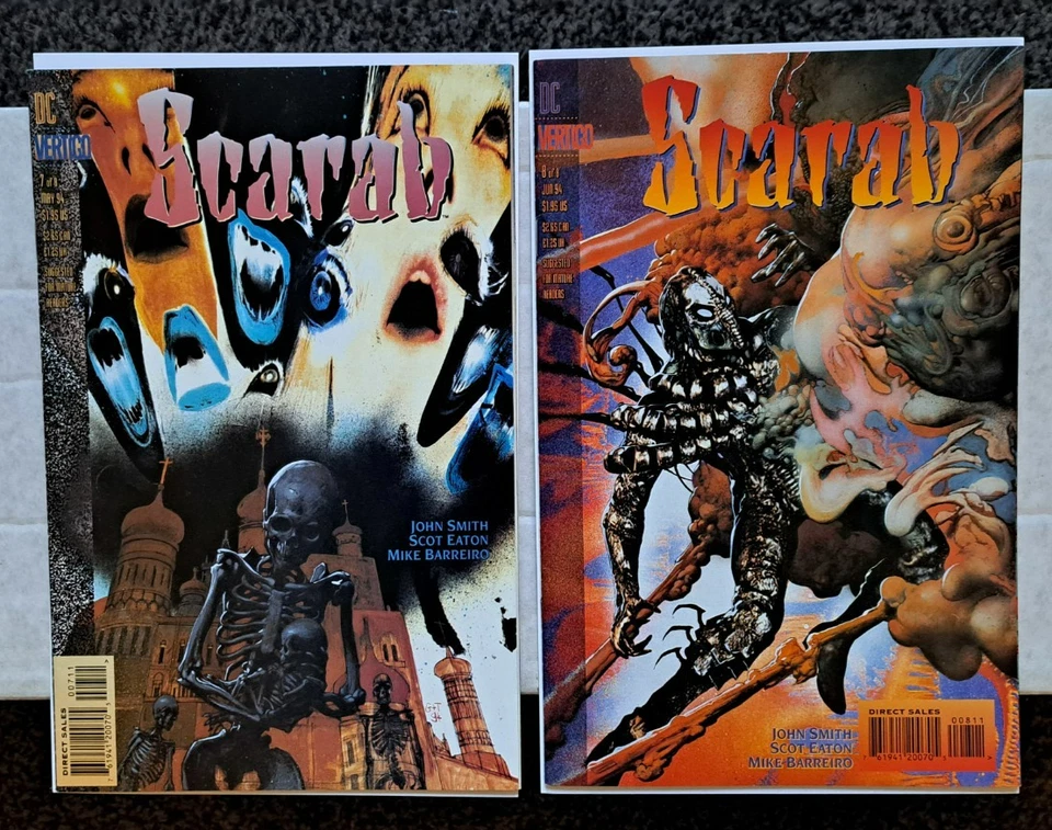 Vertigo Comics Scarab 1993 #1 #2 #3 #4 #5 #6 #7 #8 John Smith Scot Eaton - Image 4 of 4