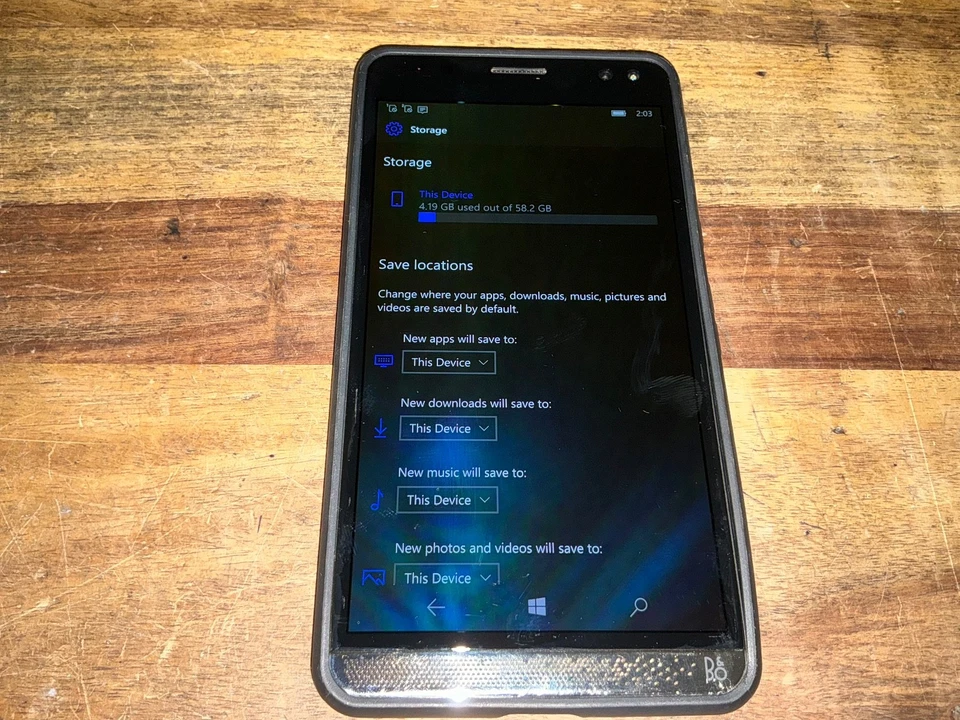 HP Elite X3 Windows 10 Mobile Phone Dual SIM 64GB Black - Image 4 of 4