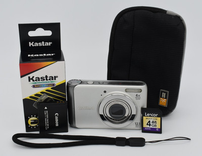 Canon PowerShot A3100 IS 12.1MP Compact Digital Camera Y2K Digicam - TESTED