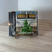 Army Men World War PS1 PlayStation 1 Complete CIB Tested Authentic Action Game