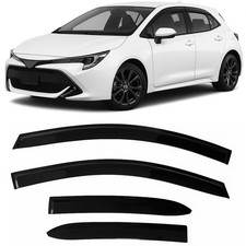 2019-2026 Tape-on Rain Guards for Toyota Corolla Hatchback Side Window Deflec...