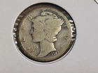 1917 D United States Mercury Dime 10 Cent 10C