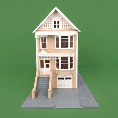 #ad IHC Victorian House Building Built Painted Ladies Home San Francisco O Scale $35.00