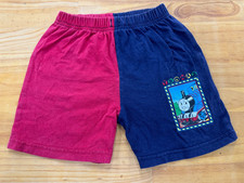 Vintage Thomas The Tank Engine Boys Kids Shorts/Pants Size 5 Years 1997 - RED -