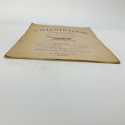 French L'Illustration Le Magazine Journal Universel Hebdomaderie