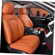 Seat Covers Leather Car Seat Covers Front Seats Automotive Frontpair Orange