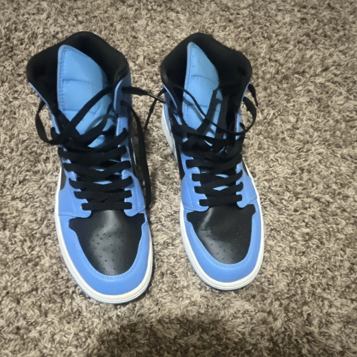 Jordan 1 Mid University Blue Black for Sale | Authenticity