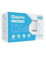 HIDALIFE Refills Compatible with Dekor Classic Diaper Pails, Disposable Diaper