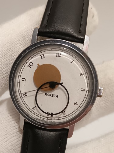 Seltene Armbanduhr RAKETA Kopernik, (funktioniert), original