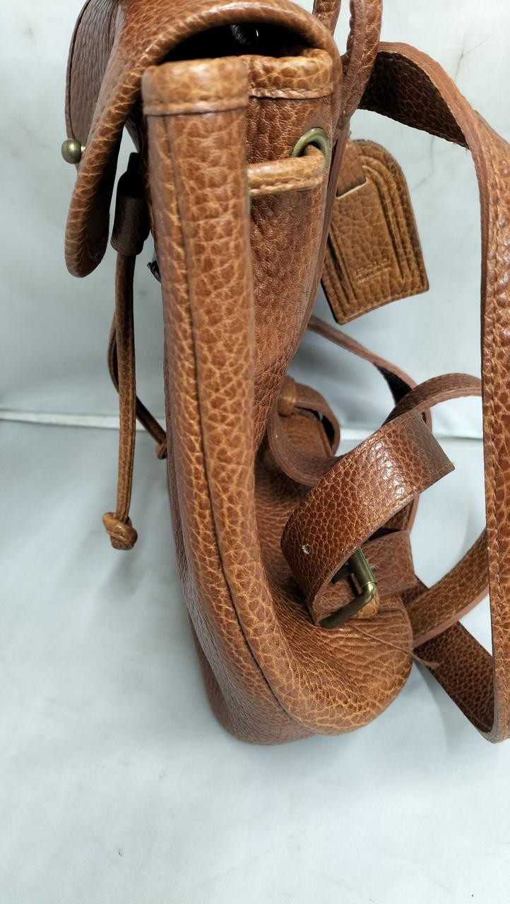 Leather Backpack Model Number Pebbled Leather Pol… - image 4